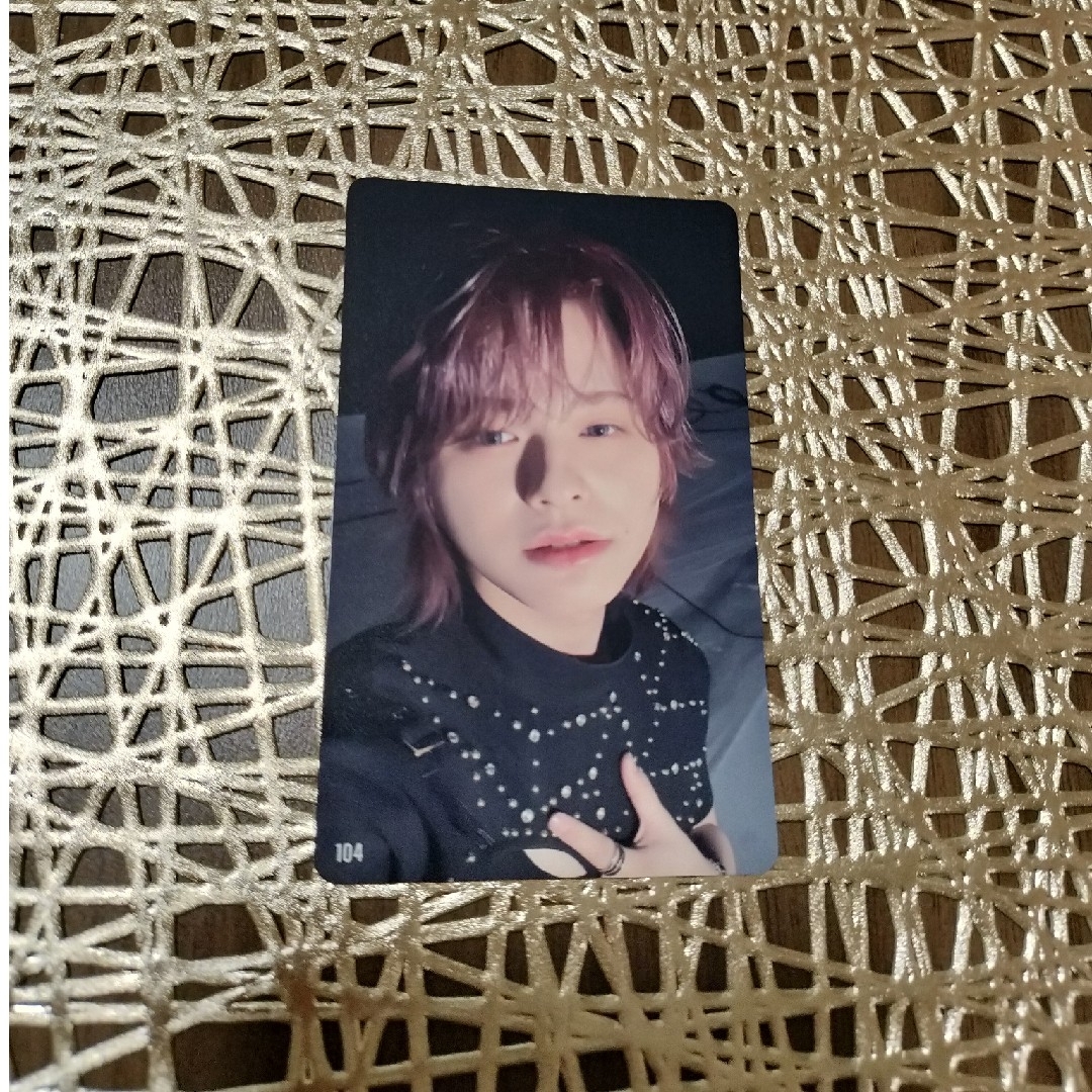 INI(アイエヌアイ)のINI トレカ 松田迅 104 エンタメ/ホビーのタレントグッズ(アイドルグッズ)の商品写真