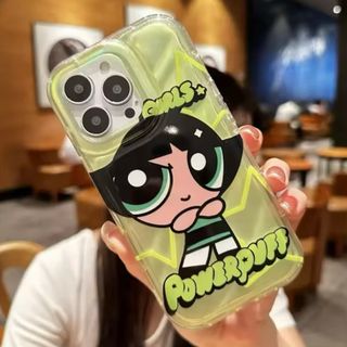 ♡パワーパフガールズ・バターカップ♡iPhoneケース スマホ カバー(iPhoneケース)