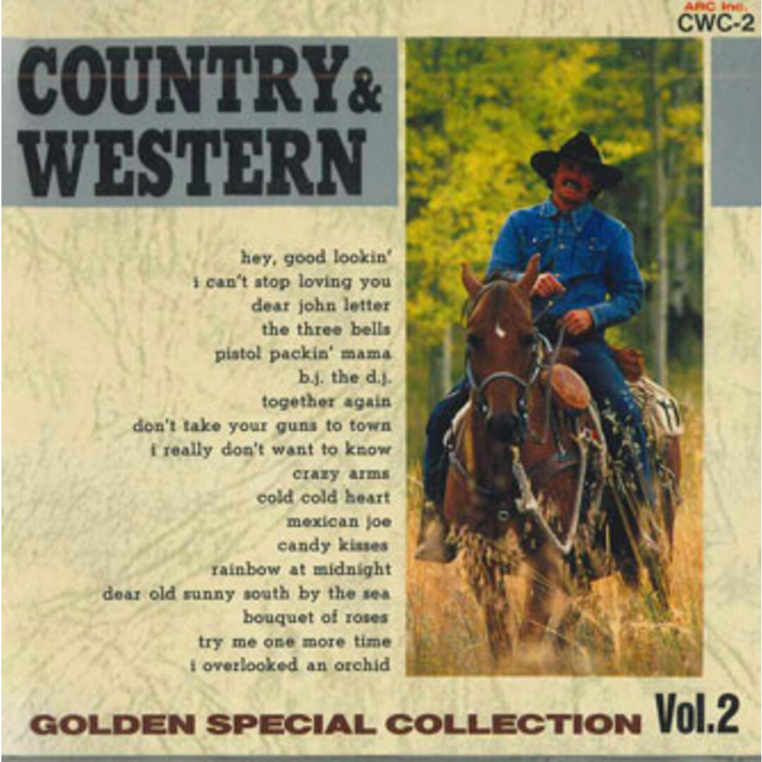 CD Various Country & Western Golden Special Collection Vol.2 CWC2 ARC /00110 エンタメ/ホビーのCD(ワールドミュージック)の商品写真