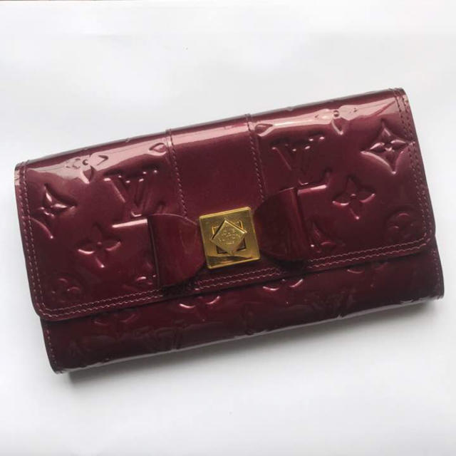 LOUIS VUITTON - ルイヴィトン 長財布 ヴェルニ リボンの通販 by m♧'s shop｜ルイヴィトンならラクマ