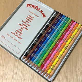 ヒステリックミニ(HYSTERIC MINI)の新品❤️ヒスミニ❤️12色 色鉛筆(色鉛筆)