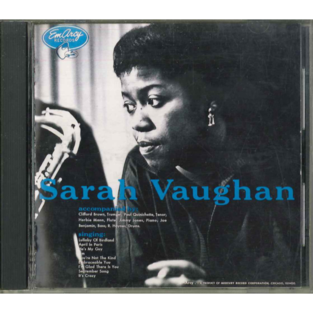 CD Sarah Vaughan Sarah Vaughan PHCE10005 EMARCY /00110 エンタメ/ホビーのCD(ジャズ)の商品写真
