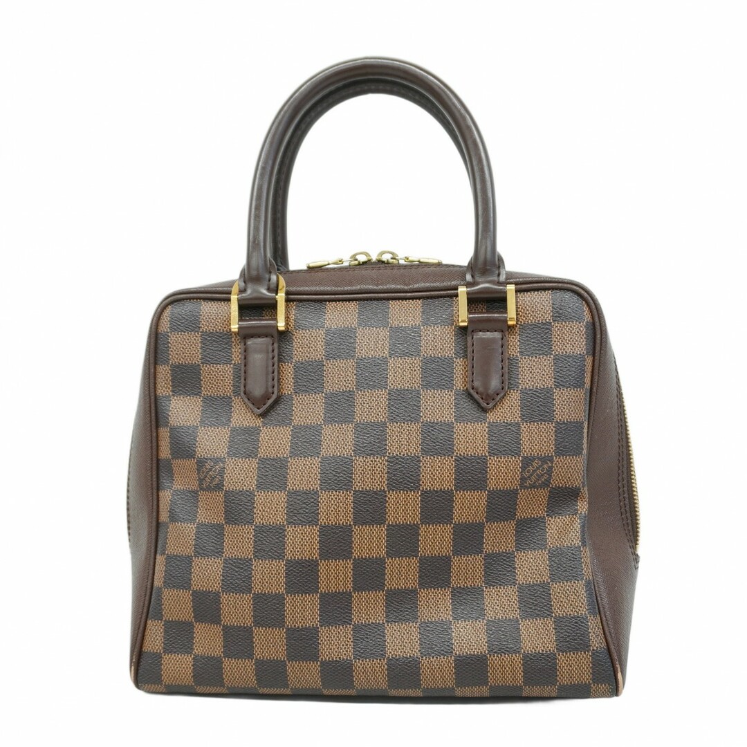 LOUIS VUITTON - 【5ea0543】ルイヴィトン ハンドバッグ ダミエ ブレラ N51150 エベヌ【中古】レディース