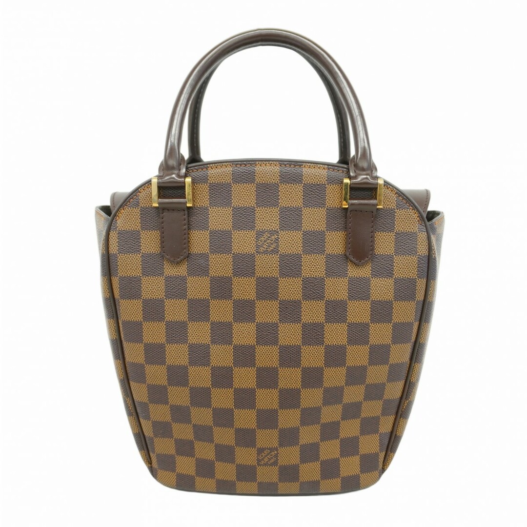 LOUIS VUITTON - 【5ea0561】ルイヴィトン ハンドバッグ ダミエ サリアソー N51284 エベヌ【中古】レディース
