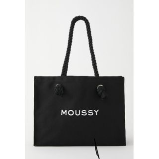 マウジー(moussy)のmoussy トートバッグ A4 ブラック(トートバッグ)