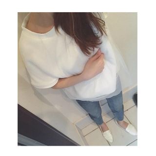 エモダ(EMODA)のEMODA♡ シースルー重ね着トップス(カットソー(半袖/袖なし))