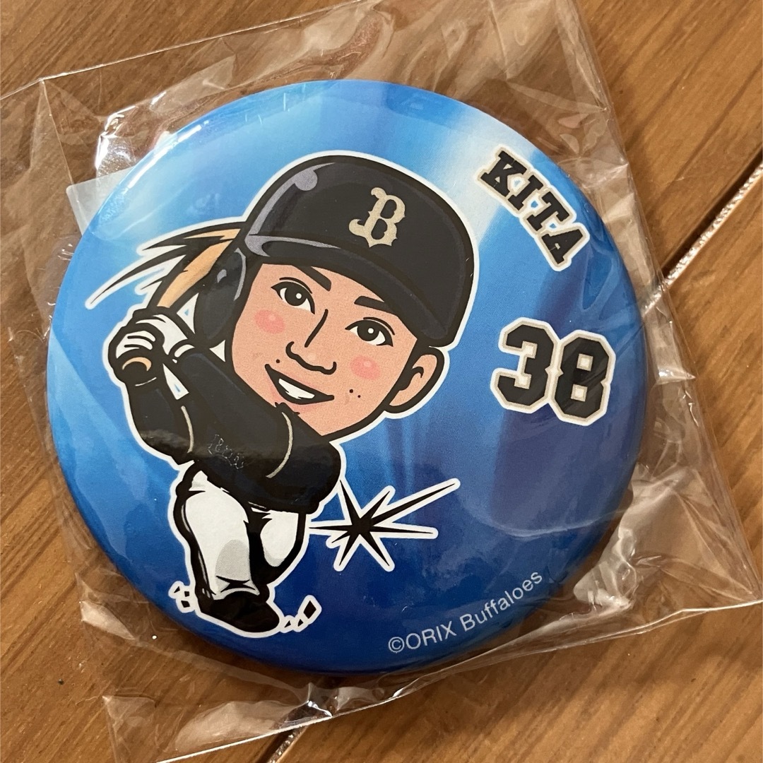 オリックス・バファローズ(オリックスバファローズ)の来田涼斗 ビジターガチャ エンタメ/ホビーのタレントグッズ(スポーツ選手)の商品写真