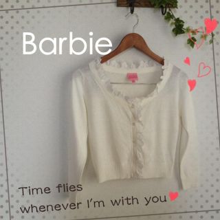 バービー(Barbie)のBarbie♡ショート丈カーディガン(カーディガン)