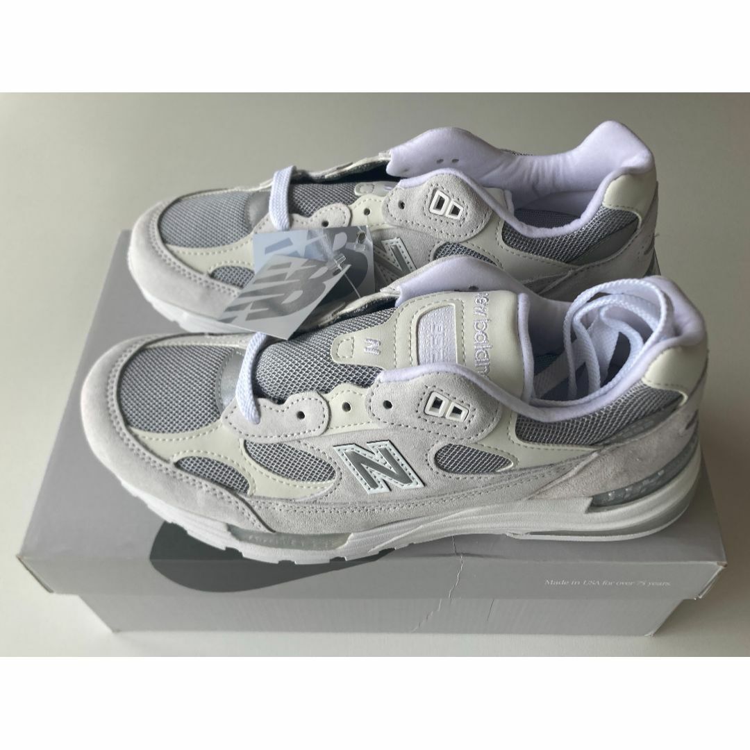 New Balance - new balance U992NC US7.5 25.5cm whiteの通販 by