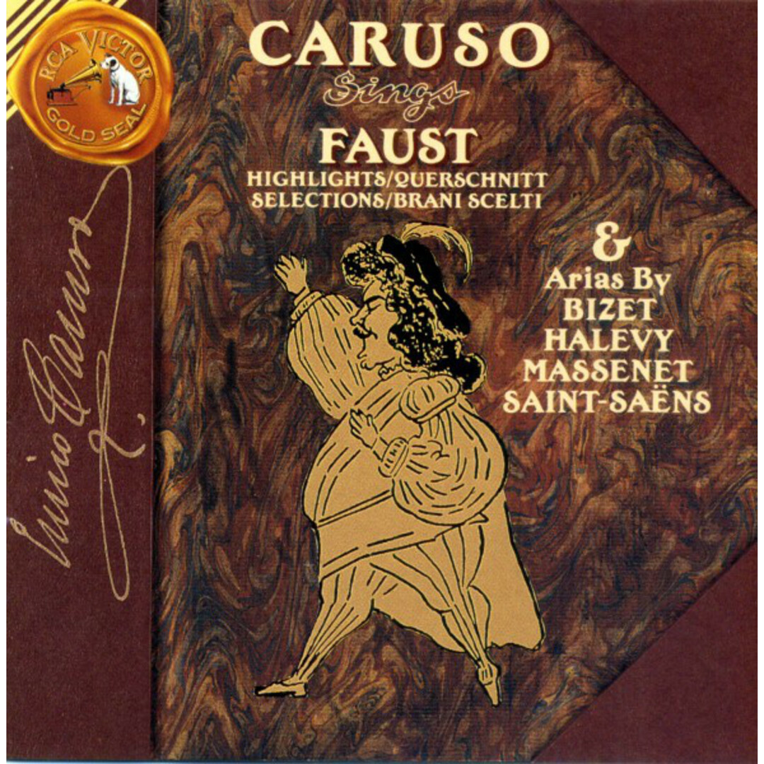 米CD Enrico Caruso Sings French Opera 09026612442 RCA Victor Gold Seal /00110 エンタメ/ホビーのCD(クラシック)の商品写真