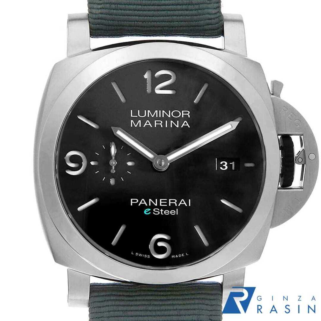 100%正規品 パネライ - PANERAI ルミノールマリーナ Roccia Grigio eSteel ルミノール マリーナ
