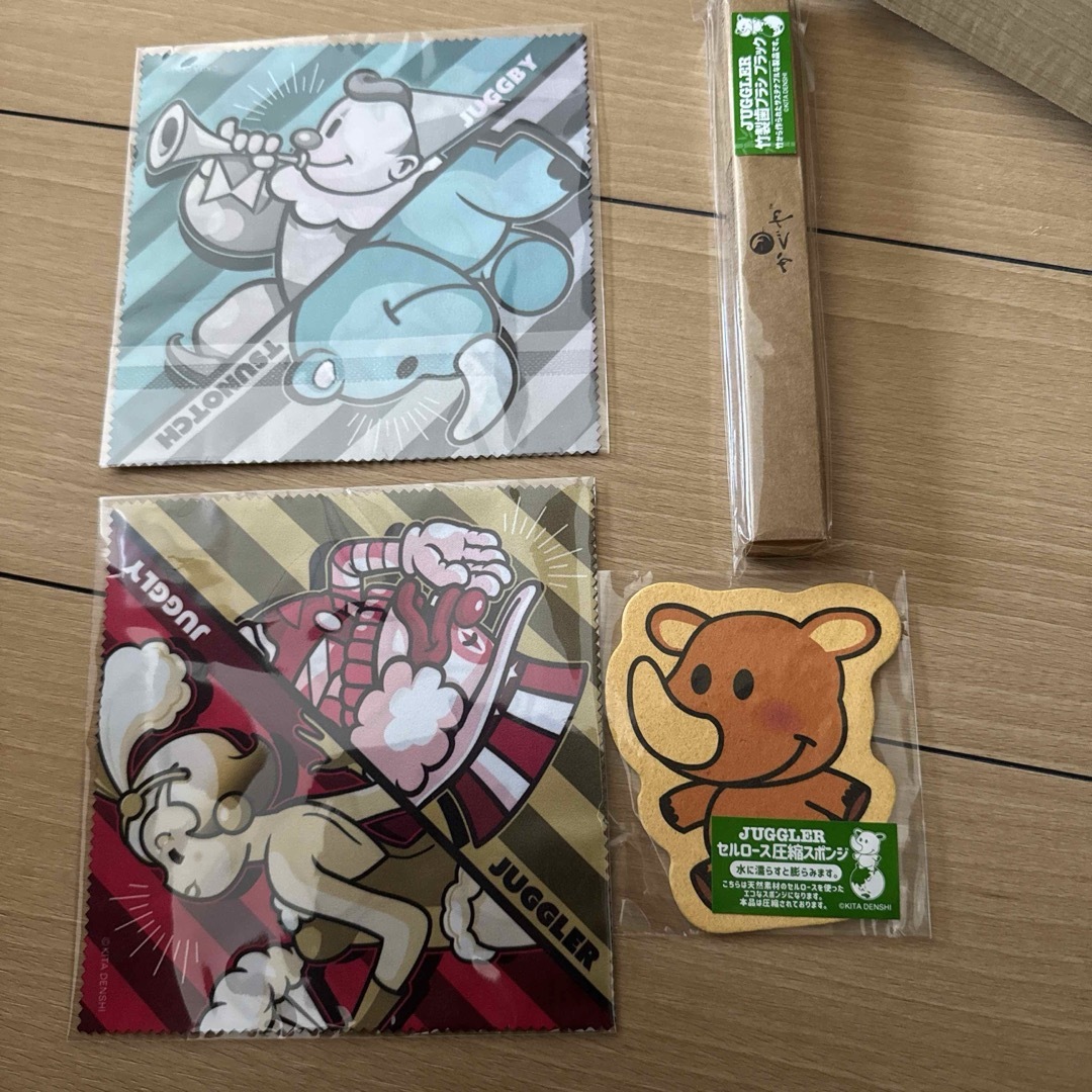 ジャグラーグッズ4点セット エンタメ/ホビーのテーブルゲーム/ホビー(パチンコ/パチスロ)の商品写真