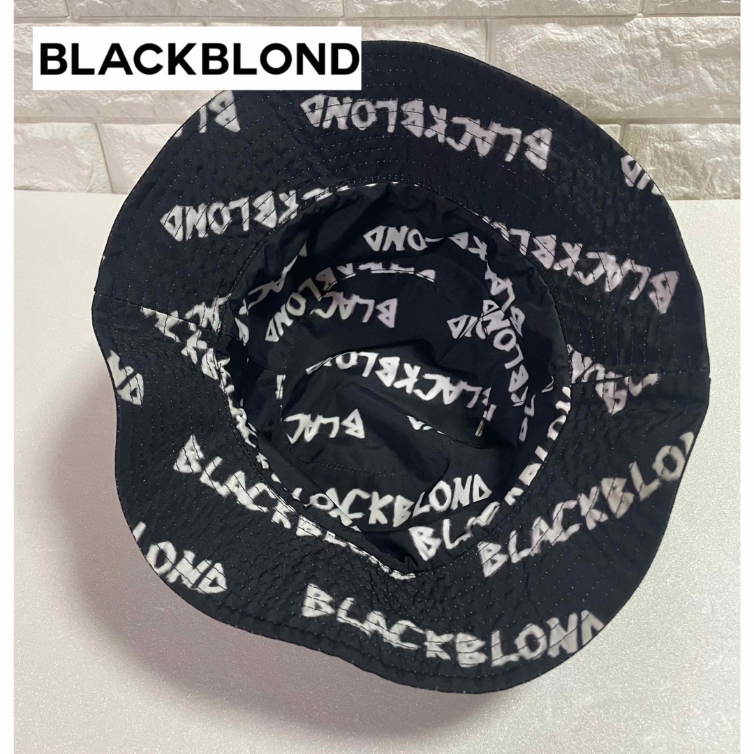 BLACK BLOND(ブラックブロンド)のBLACK BLOND BB LOGO プレート リバーシブル ハット メンズの帽子(ハット)の商品写真