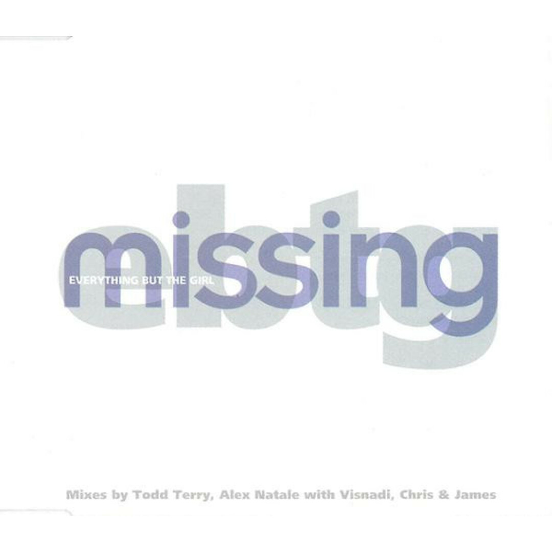 欧CD Everything But The Girl Missing NEG84CD Blanco Y Negro, Eternal /00110 エンタメ/ホビーのCD(クラブ/ダンス)の商品写真