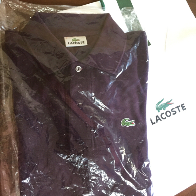 LACOSTE(ラコステ)のLACOSTE 長袖ポロシャツ 正規品1万４千円 メンズのトップス(ポロシャツ)の商品写真