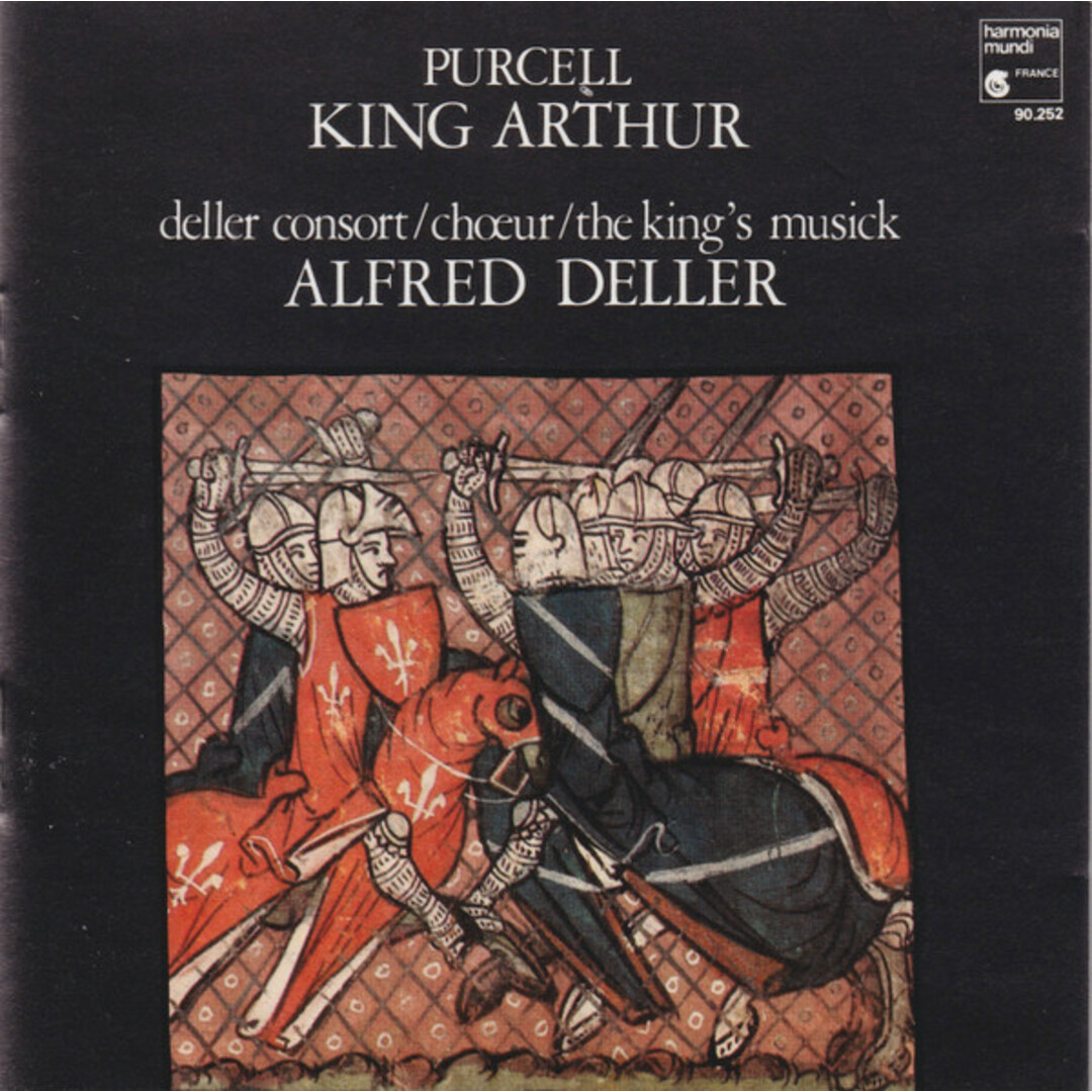 CD Henry Purcell - Deller Consort, The Kings Musick, Alfred Deller King Arthur (Extraits) HM90252 Harmonia Mundi France /00110 エンタメ/ホビーのCD(クラシック)の商品写真