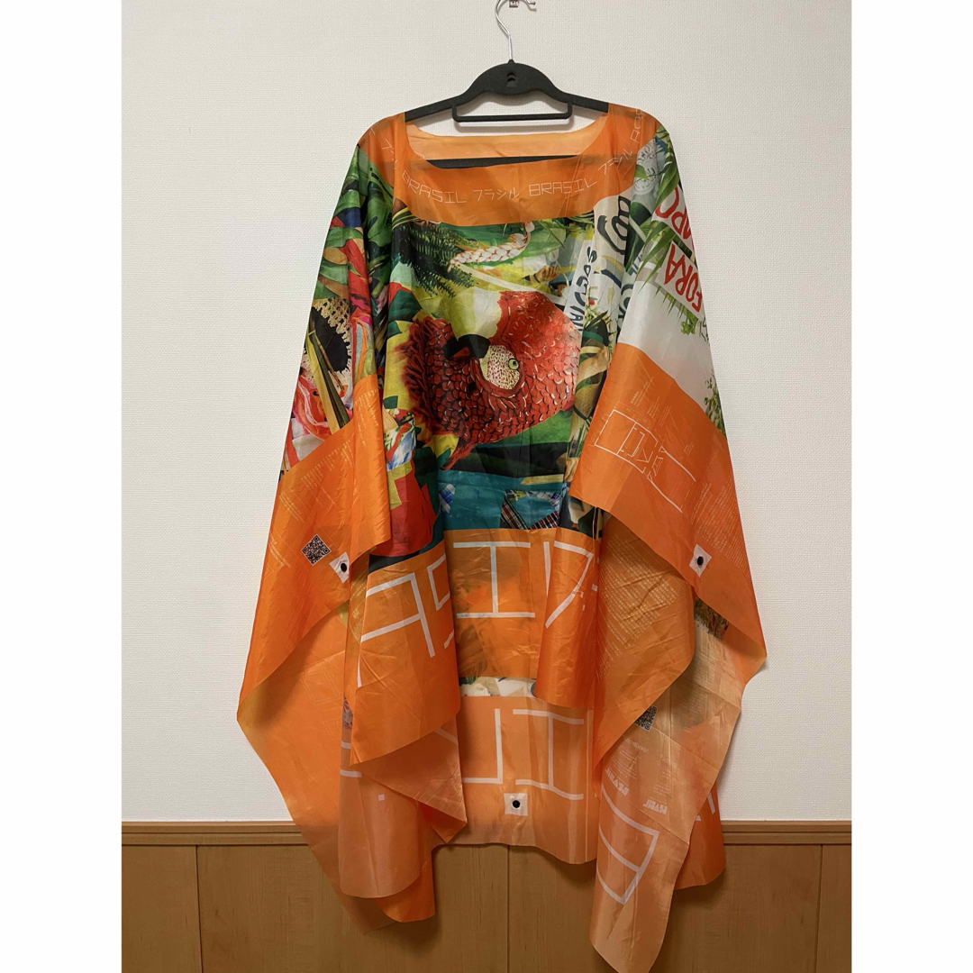 【美品】大阪関西万博 ブラジル館ポンチョ フリーサイズ エンタメ/ホビーのコレクション(ノベルティグッズ)の商品写真