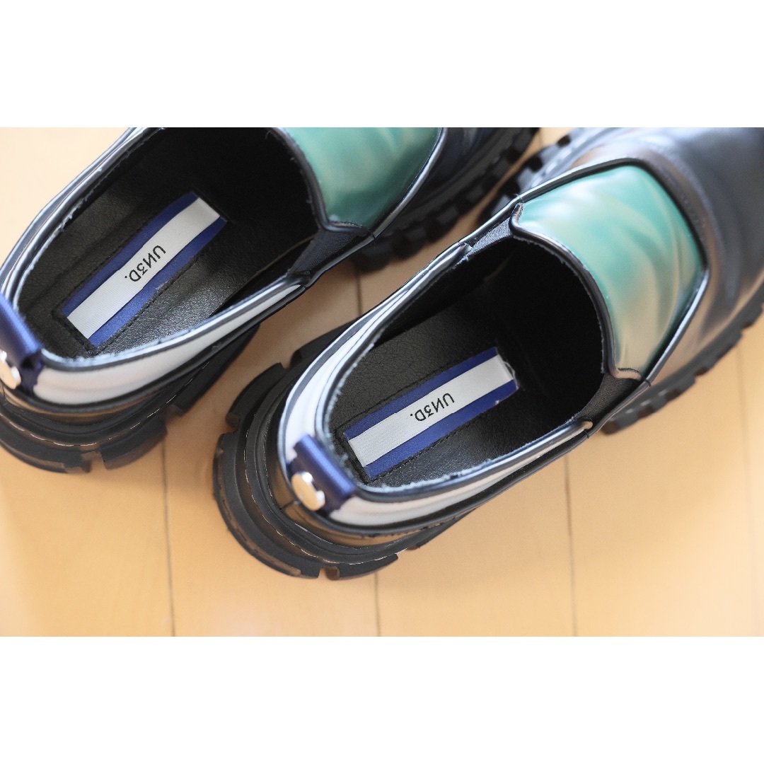 完売アイテム】アンスリードソールローファー UN3D. SOLE LOAFER