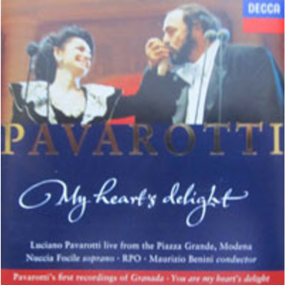 英CD Luciano Pavarotti My Hearts Delight 4432602 Decca /00110 エンタメ/ホビーのCD(クラシック)の商品写真
