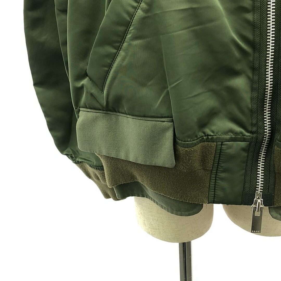 sacai - 【美品】 sacai / サカイ | 2021AW | MA-1 Bomber sacai - 【美品】 sacai / サカイ | 2021AW | MA-1 Bomber