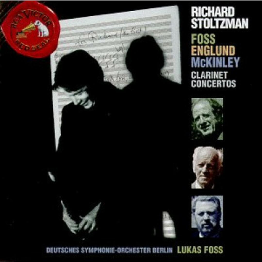 米CD Richard Stoltzman ? Lukas Foss, Einar Englund, William Thomas McKinley ? Deutsches Symphonie-Orchester Berlin, Lukas Foss Clar エンタメ/ホビーのCD(クラシック)の商品写真