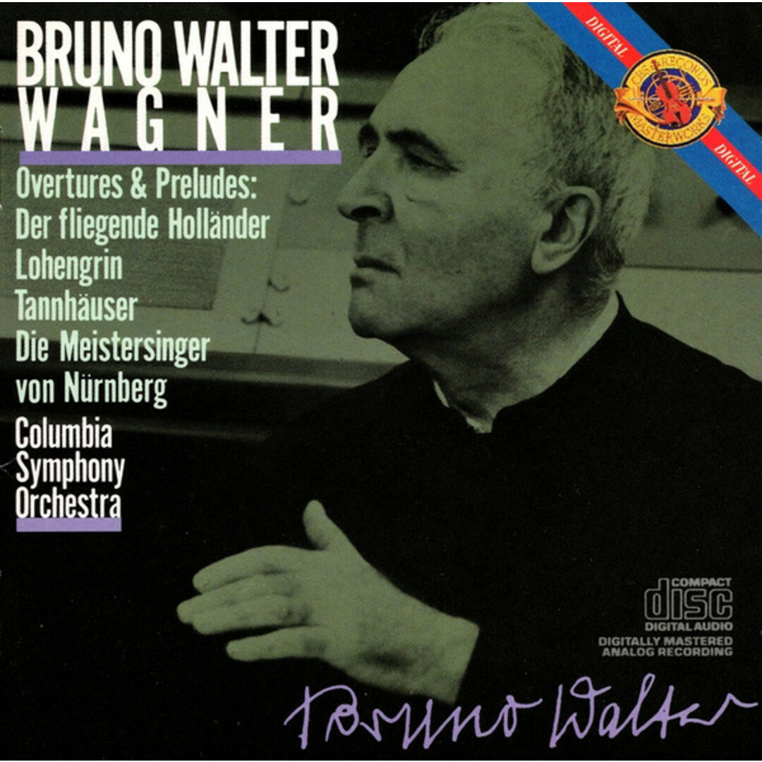 米CD Bruno Walter, Richard Wagner, Columbia Symphony Orchestra Overtures & Preludes: Der Fliegende Holl?nder / Lohengrin - Tannh?us エンタメ/ホビーのCD(クラシック)の商品写真