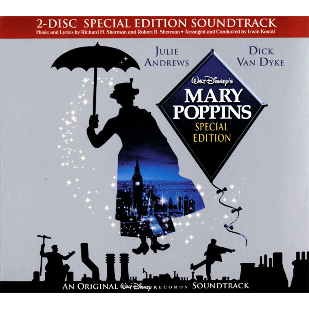 米2discs CD メリー ポピンズ Mary Poppins 612027 Walt Disney /00220 エンタメ/ホビーのCD(映画音楽)の商品写真