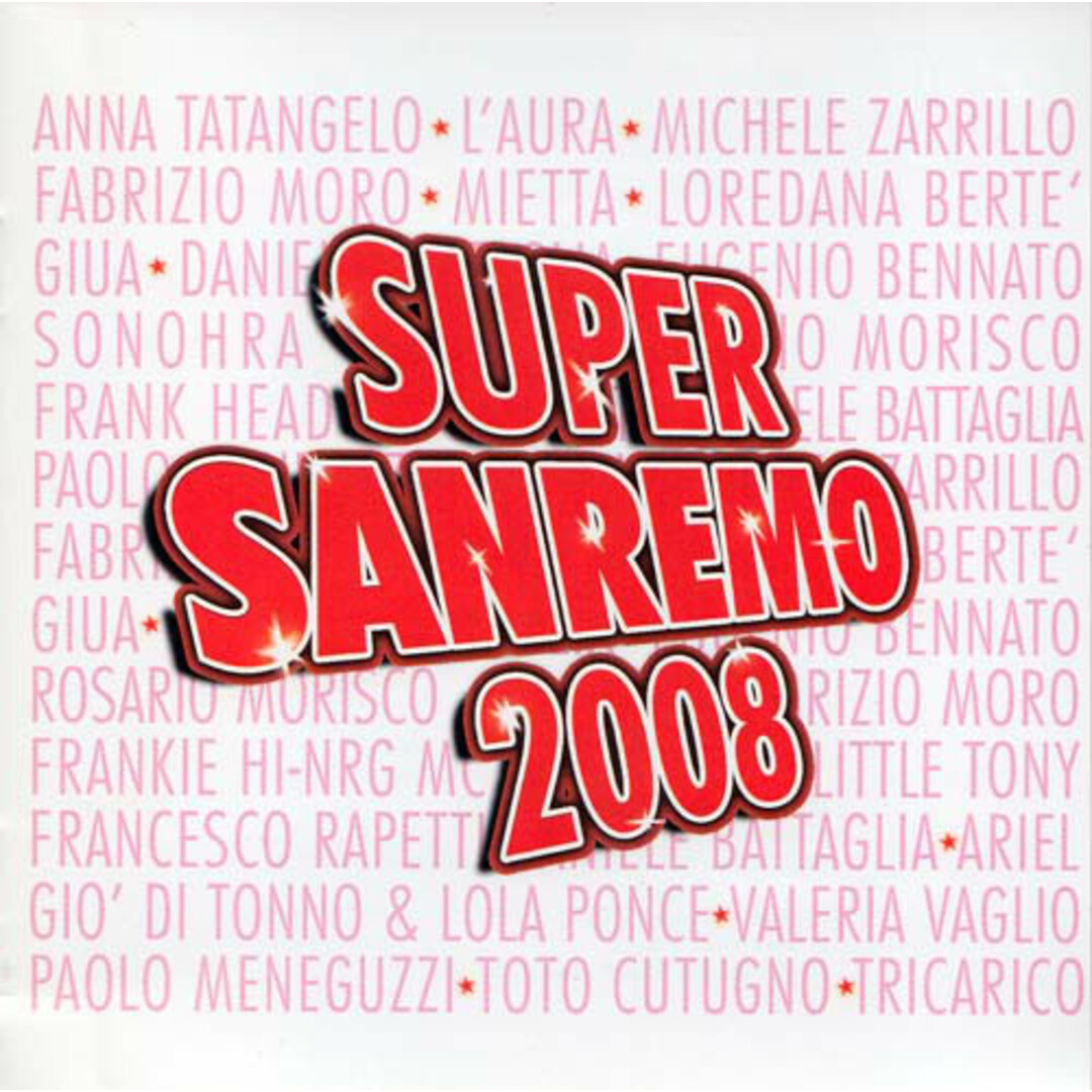 伊2discs CD Various Super Sanremo 2008 88697273122 Columbia /00220 エンタメ/ホビーのCD(ポップス/ロック(洋楽))の商品写真