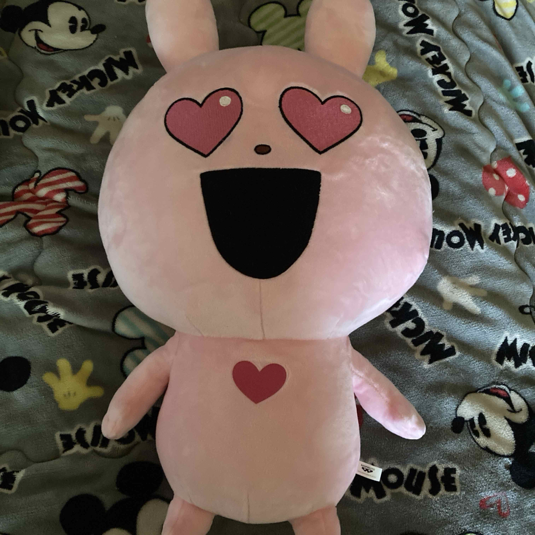 にしむらゆうじ作品 めちゃもふぐっとぬいぐるみ 愛情たっぷりラブラビット エンタメ/ホビーのおもちゃ/ぬいぐるみ(ぬいぐるみ)の商品写真