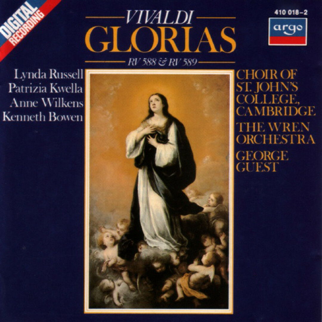英CD Antonio Vivaldi, Lynda Russell, Patrizia Kwella, Anne Wilkens, Kenneth Bowen, St. Johns College Choir, The Wren Orchestra, Geo エンタメ/ホビーのCD(クラシック)の商品写真