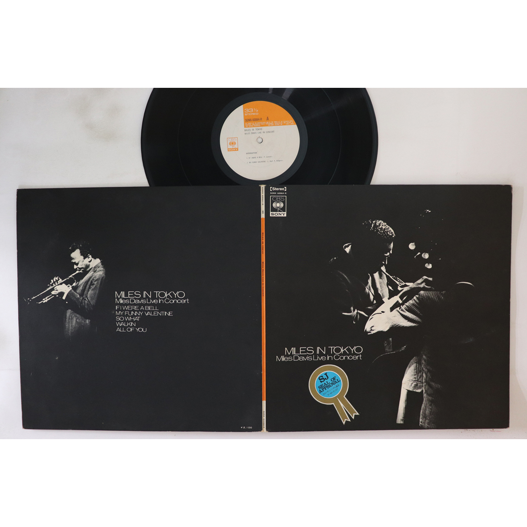 LP/GF Miles In Tokyo Miles Davis Live SONX60064R CBS SONY Japan Vinyl /00400 エンタメ/ホビーのエンタメ その他(その他)の商品写真