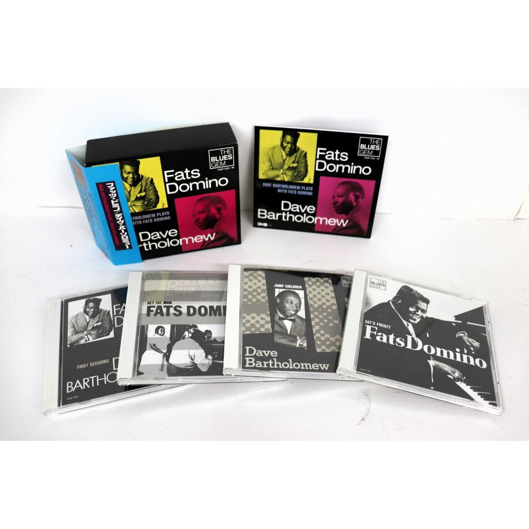 4discs CD Dave Bartholomew, Fats Domino Dave Bartholomew Plays Fats Domino TOCP72936 TOSHIBA EMI /00500 エンタメ/ホビーのCD(ブルース)の商品写真
