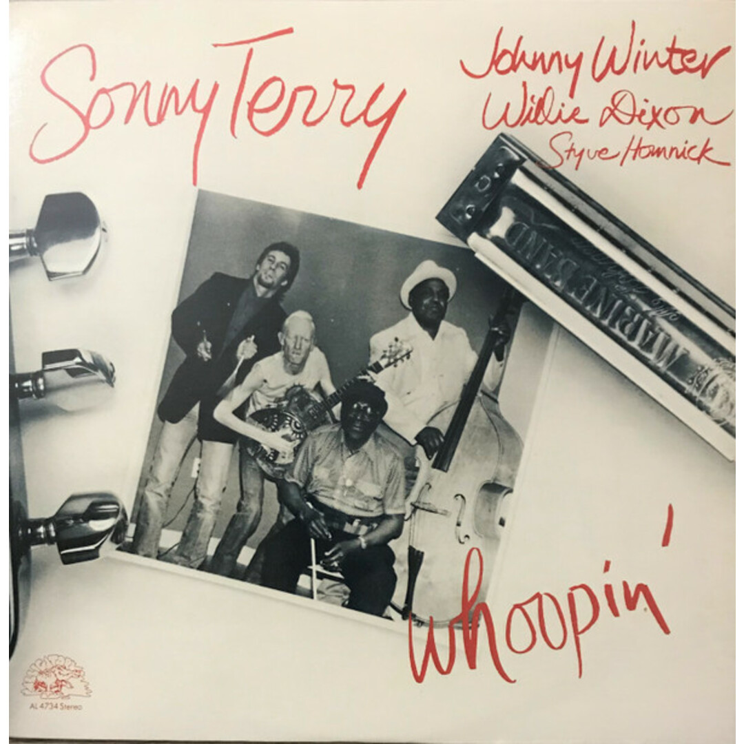 米LP Sonny Terry, Johnny Winter, Willie Dixon, Styve Homnick Whoopin AL4734 ALLIGATOR /00260 エンタメ/ホビーのエンタメ その他(その他)の商品写真