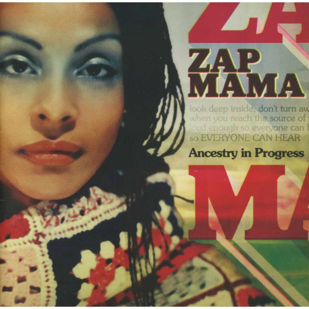 米2discs CD Zap Mama Ancestry In Progress LB90056 Luaka Bop, Luaka Bop /00220 エンタメ/ホビーのCD(クラブ/ダンス)の商品写真
