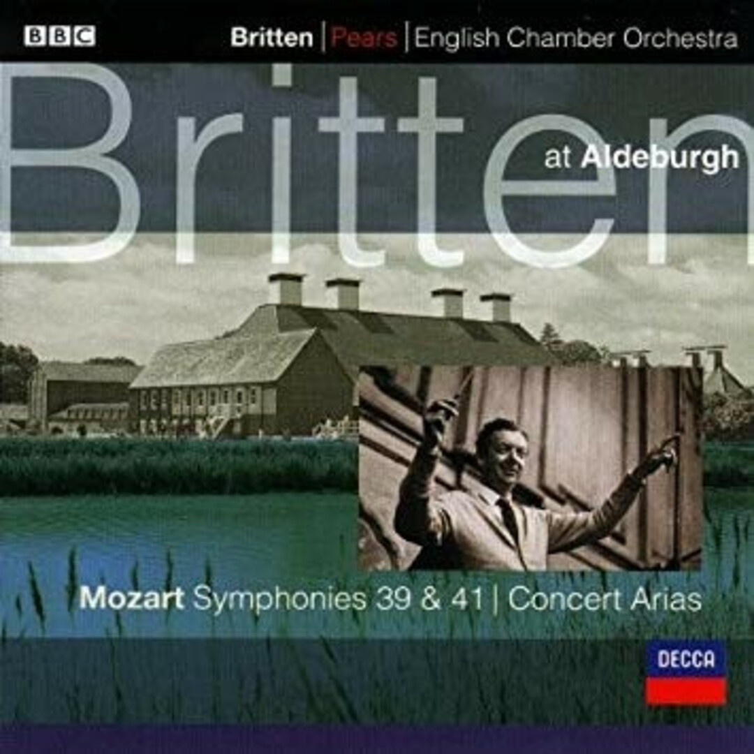 欧CD Wolfgang Amadeus Mozart, English Chamber Orchestra, Benjamin Britten, Peter Pears Britten at Aldeburgh - Mozart Symphonies 39 エンタメ/ホビーのCD(クラシック)の商品写真