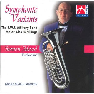 欧CD Johan Willem Friso Kapel, Alex Schillings, Steven Mead Symphonic Variants DHR4008 De Haske Records /00110(クラシック)