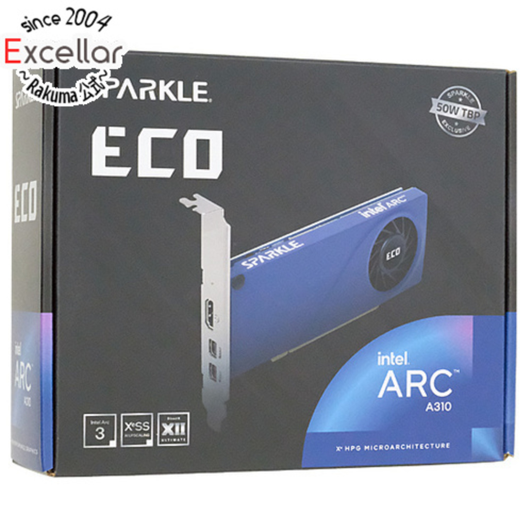 SPARKLE Intel Arc A310 ECO SA310C-4G PCIExp 4GB スマホ/家電/カメラのPC/タブレット(PCパーツ)の商品写真