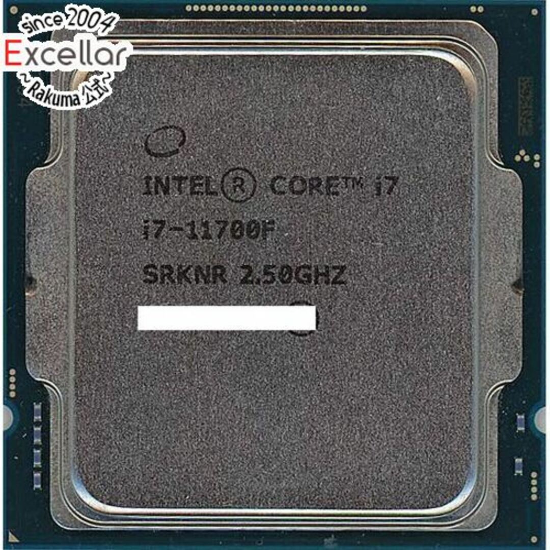 intel(インテル)のCore i7 11700F 2.5GHz LGA1200 65W SRKNR スマホ/家電/カメラのPC/タブレット(PCパーツ)の商品写真