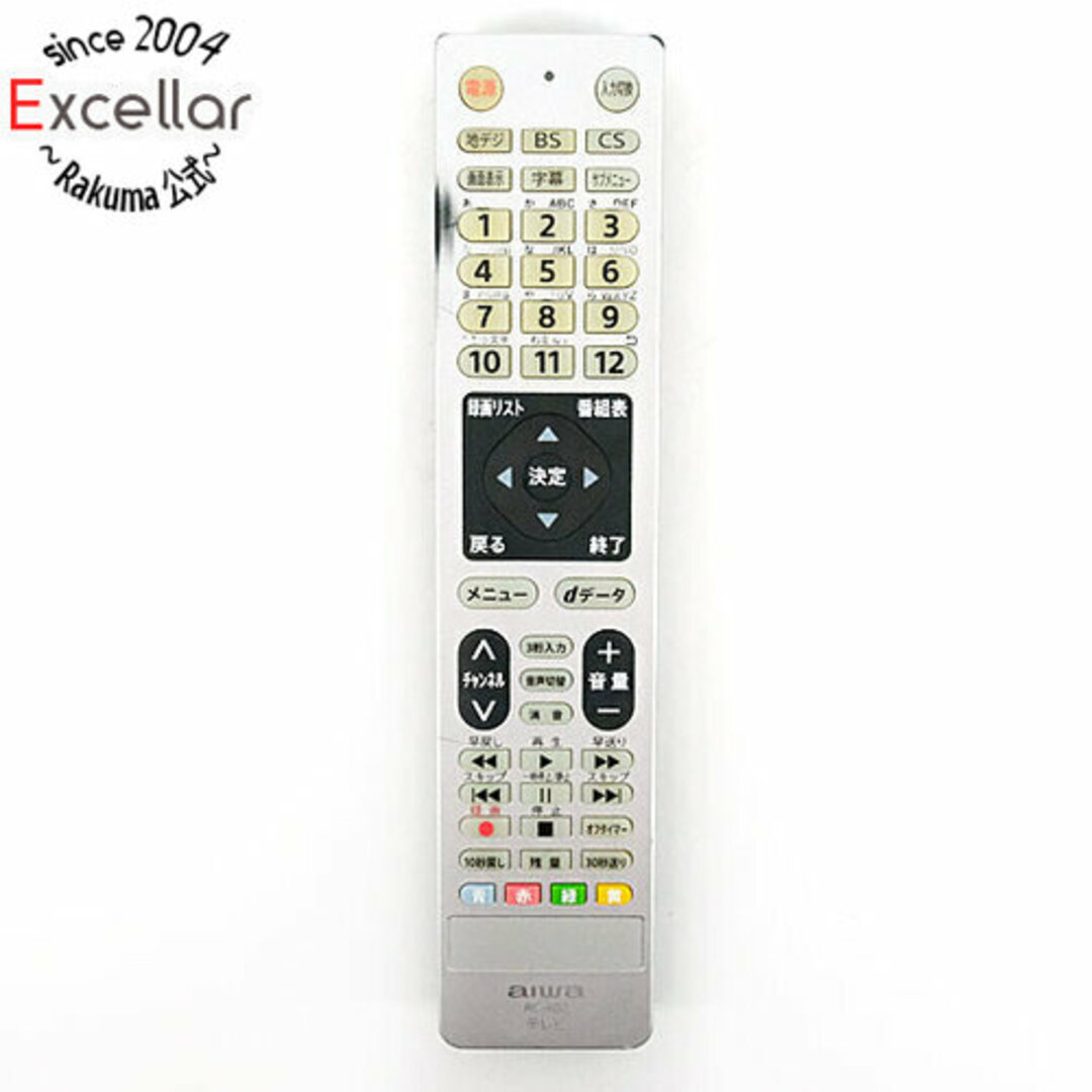 DAIWA(ダイワ)のAIWA テレビリモコン RC-A02 スマホ/家電/カメラのテレビ/映像機器(その他)の商品写真