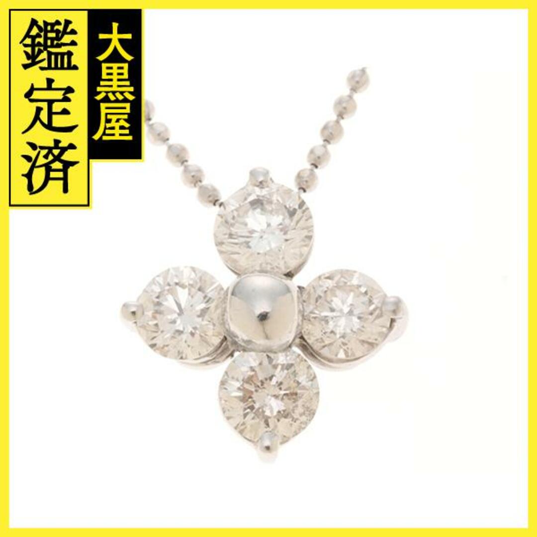 ノンブランドジュエリー ネックレス K18ホワイトゴールド/ダイヤモンド1.00ct 【472】