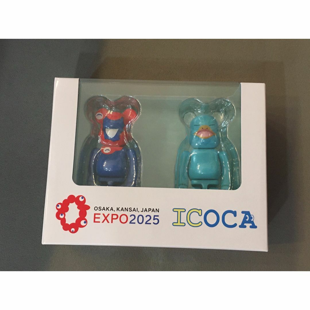 ミャクミャク イコちゃん ベアブリック BE@RBRICK 大阪万博限定 エンタメ/ホビーのおもちゃ/ぬいぐるみ(キャラクターグッズ)の商品写真