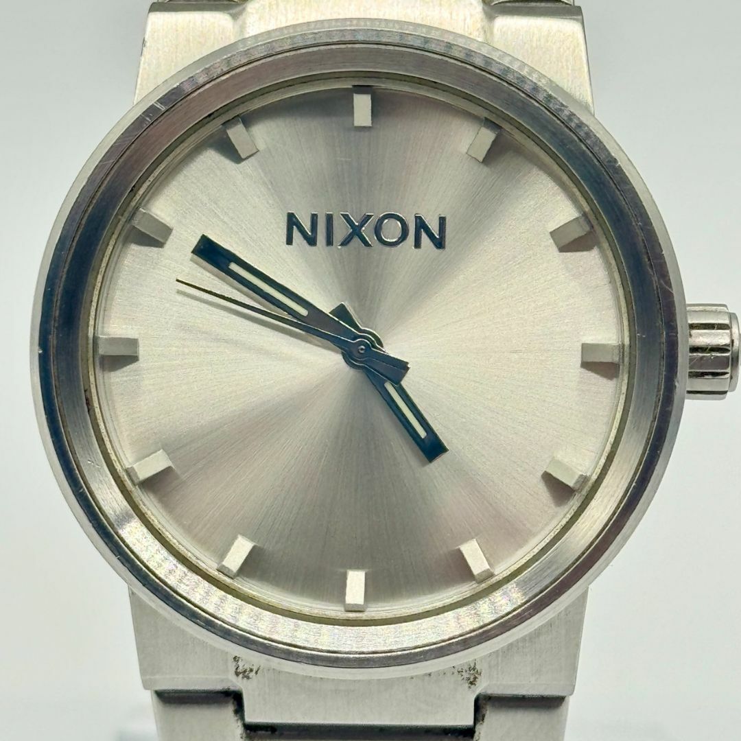 日本最大級 NIXON - クォーツ シルバー文字盤 腕時計 ニクソン NIXON 稼働品 その他