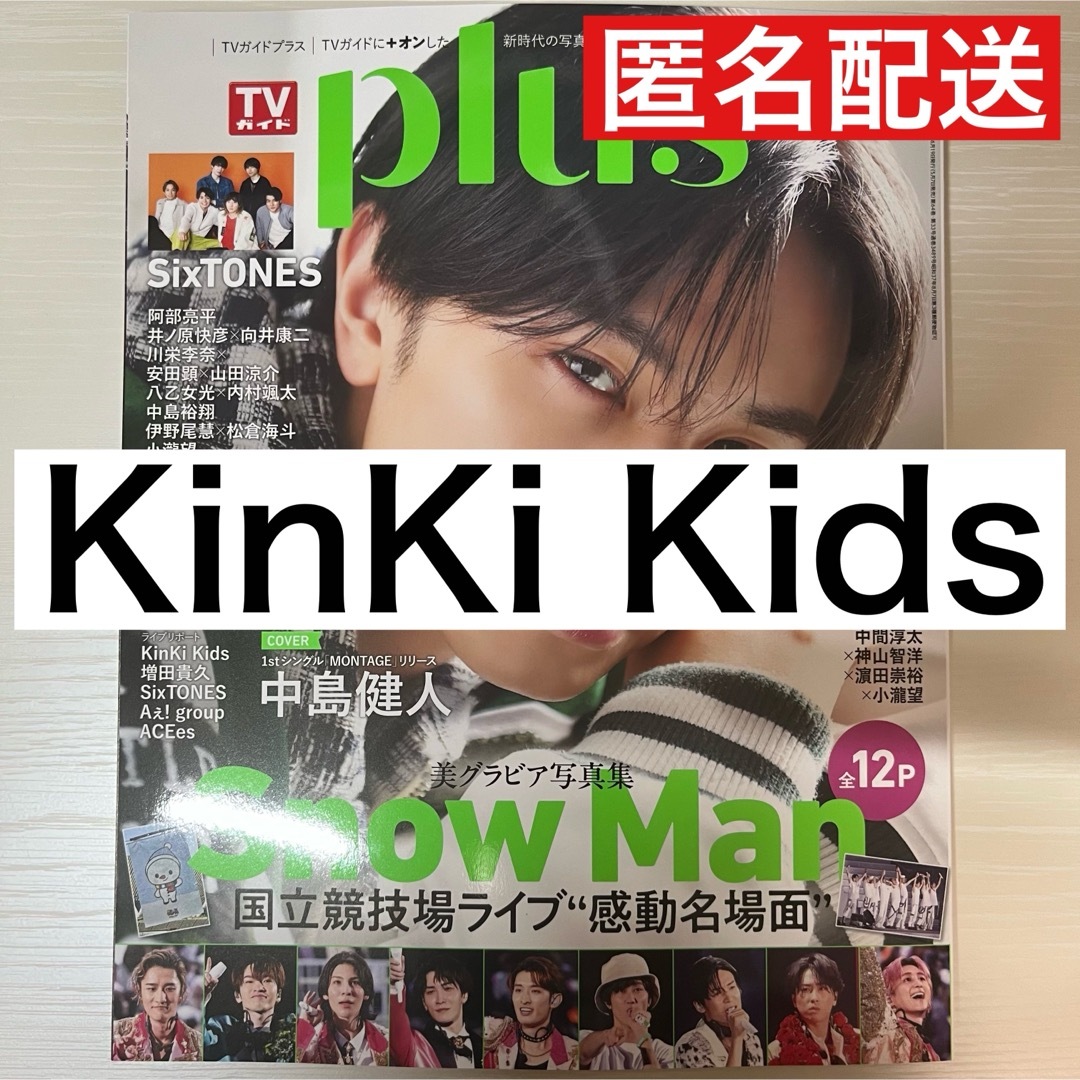 KinKi Kids(キンキキッズ)のKinKi Kids TVガイドplus切り抜き エンタメ/ホビーの雑誌(アート/エンタメ/ホビー)の商品写真