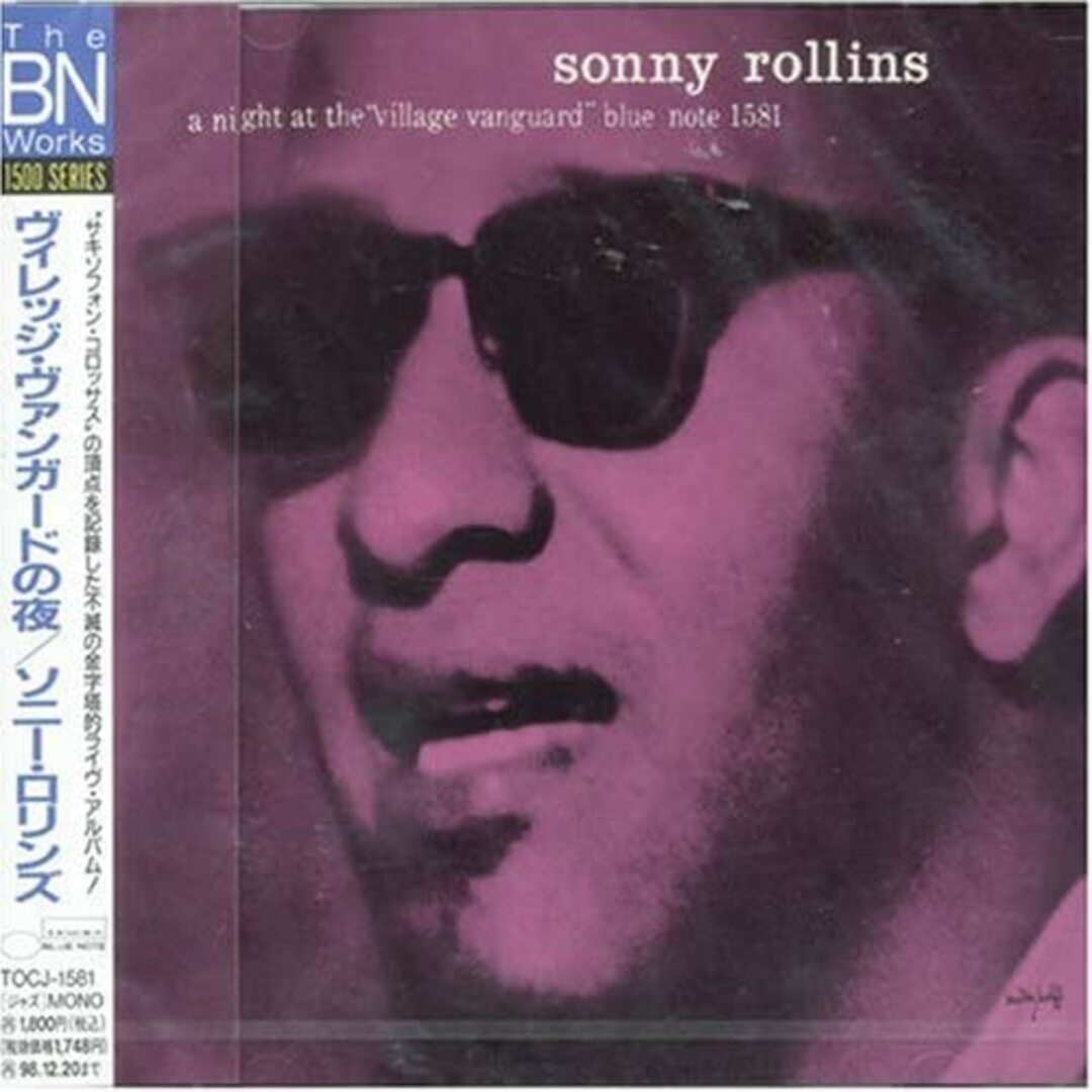 CD Sonny Rollins A Night At The Village Vanguard TOCJ1581 Blue Note Japan /00110 エンタメ/ホビーのCD(ジャズ)の商品写真