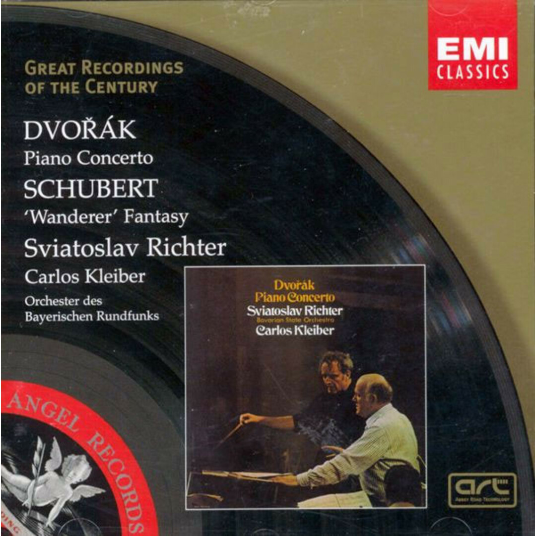 米、加CD Dvorak, Schubert, Richter, Kleiber; Brs Dvorak: Piano Concerto; Schubert: Wanderer Fantasy / Richter, Kleiber 5669472 EMI Cl エンタメ/ホビーのCD(クラシック)の商品写真