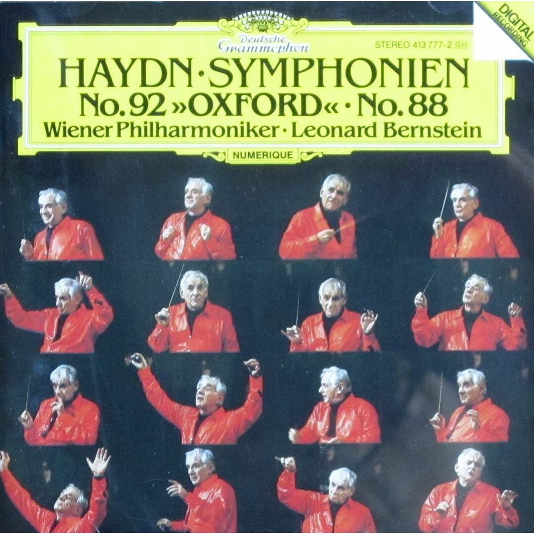 独CD Joseph Haydn, Bernstein; Vpo Symphonies 88 & 92 " Oxford " 4137772 Deutsche Grammophon /00110 エンタメ/ホビーのCD(クラシック)の商品写真