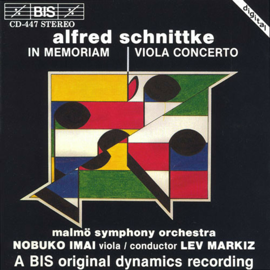 欧CD Alfred Schnittke, Nobuko Imai, Lev Markiz, Malm Symphony Orchestra; Malm? Symphony Orchestra シュニトケ:イン・メモリアル 他 (Import) BISCD4 エンタメ/ホビーのCD(クラシック)の商品写真