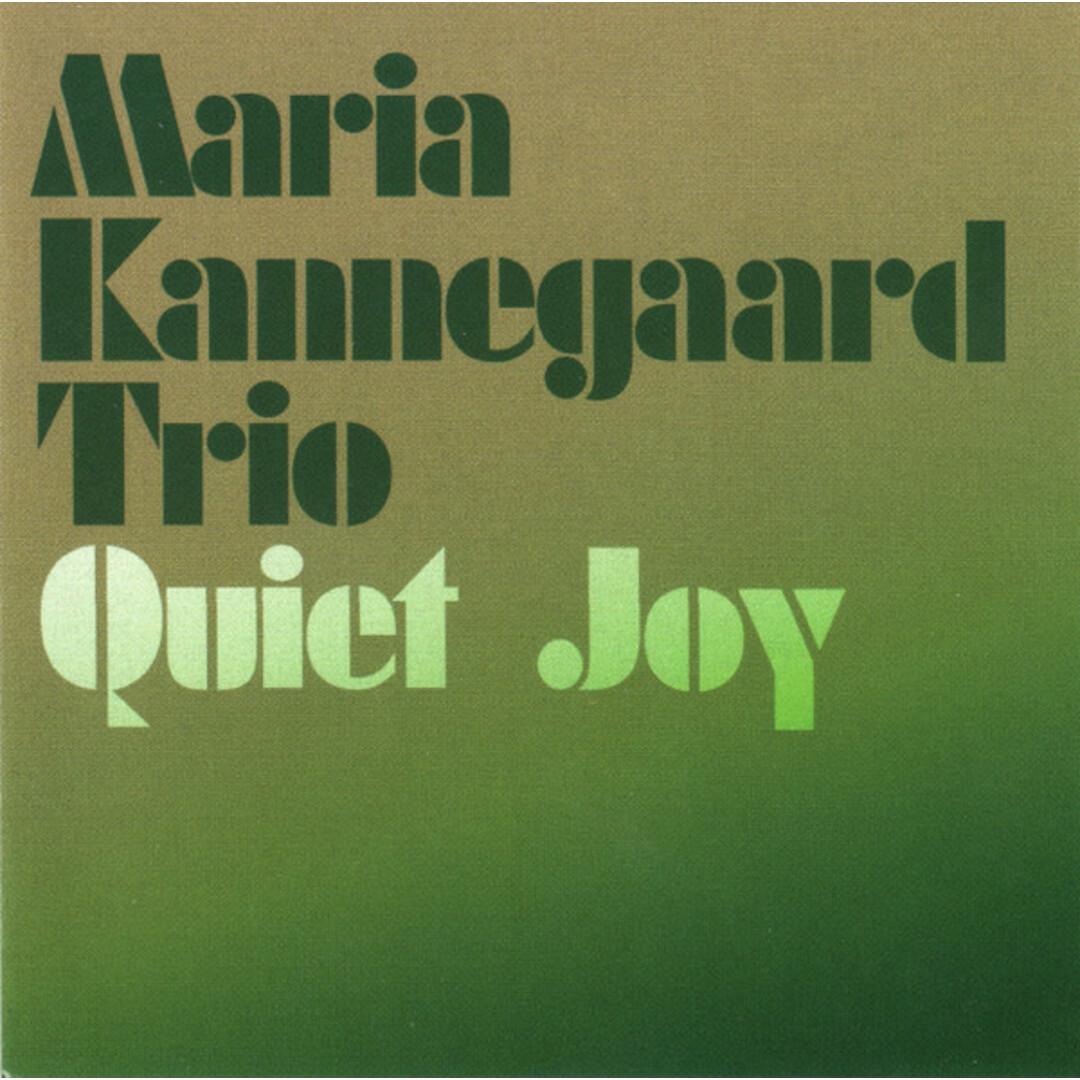 ノルウェイCD Kannegaard, Maria Quiet Joy 0602498704592 Jazzland Recordings /00110 エンタメ/ホビーのCD(ジャズ)の商品写真