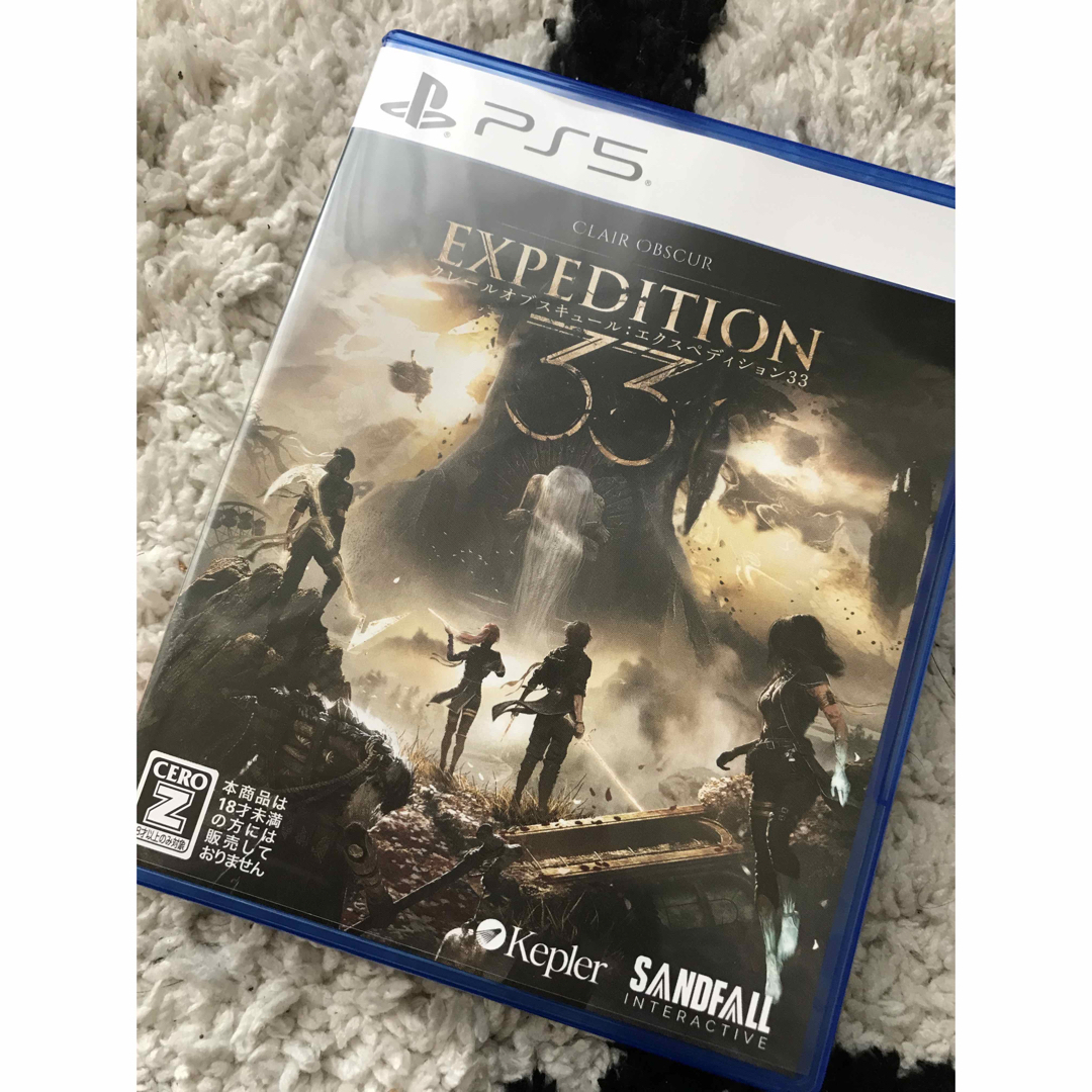 PlayStation(プレイステーション)の【5/7本日限定出品】Clair Obscur: Expedition 33 エンタメ/ホビーのゲームソフト/ゲーム機本体(家庭用ゲームソフト)の商品写真