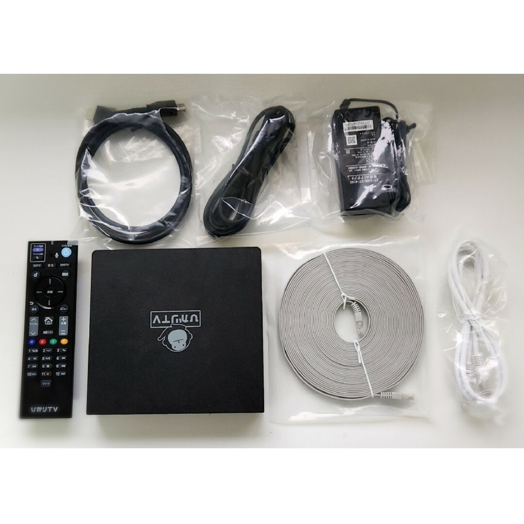 ひかりTV4K対応トリプルチューナーST-3400 初期化済み レンタル料金不要 スマホ/家電/カメラのテレビ/映像機器(映像用ケーブル)の商品写真
